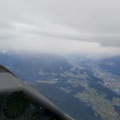 Flugwegposition um 13:05:02: Aufgenommen in der Nähe von Gemeinde Tulfes, Österreich in 3952 Meter